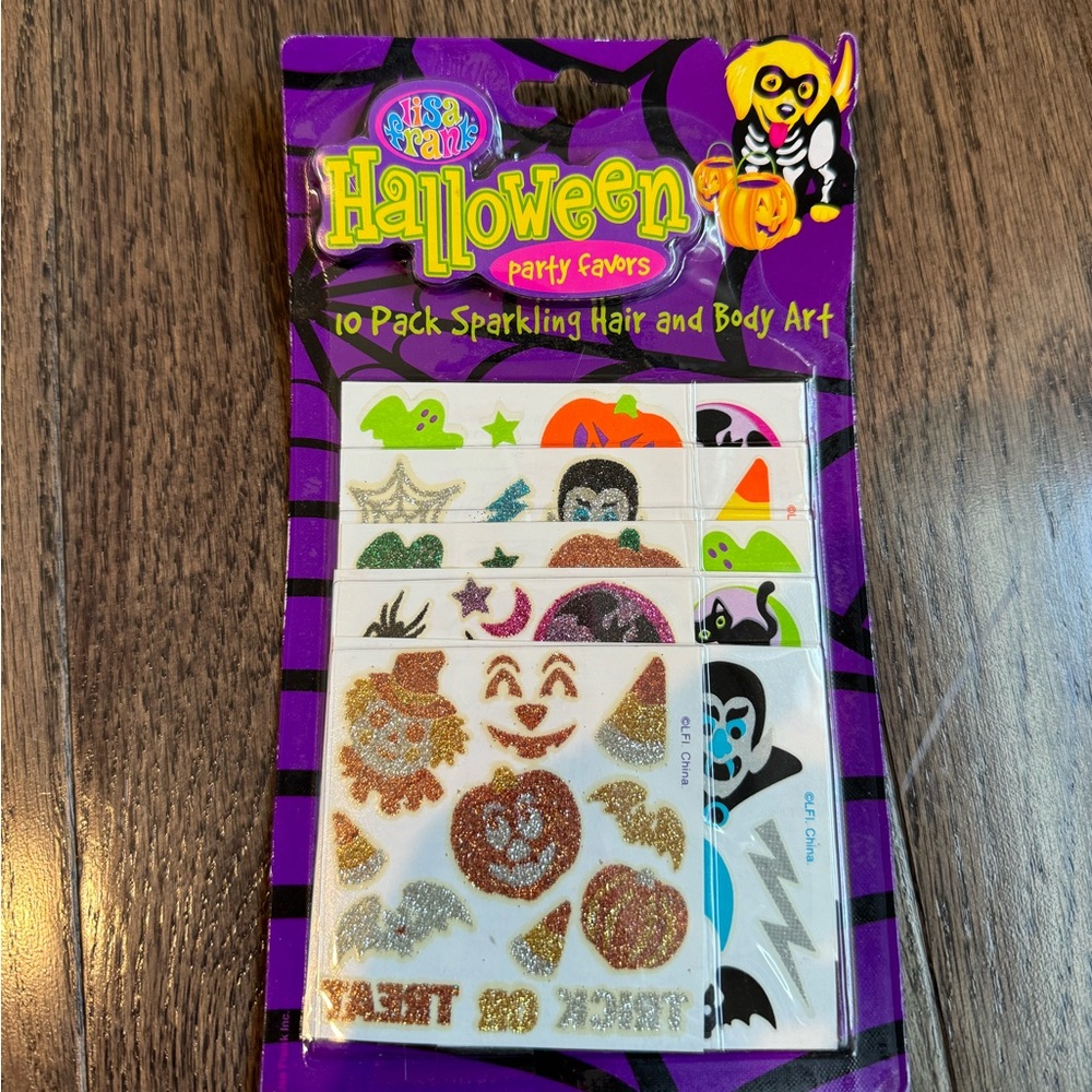 Lisa frank body art vintage